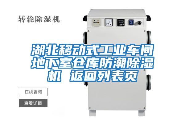 湖北移動(dòng)式工業(yè)車(chē)間地下室倉庫防潮除濕機 返回列表頁(yè)
