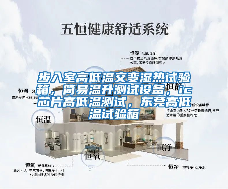 步入室高低溫交變濕熱試驗箱，簡(jiǎn)易溫升測試設備，ic芯片高低溫測試，東莞高低溫試驗箱