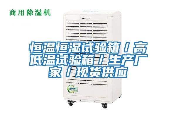 恒溫恒濕試驗箱／高低溫試驗箱／生產(chǎn)廠(chǎng)家／現貨供應