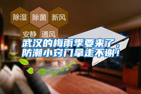 武漢的梅雨季要來(lái)了，防潮小竅門(mén)拿走不謝！