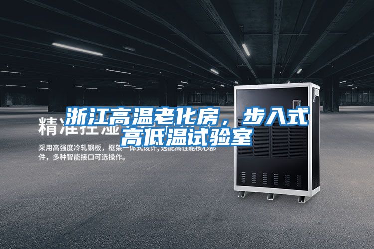 浙江高溫老化房，步入式高低溫試驗室