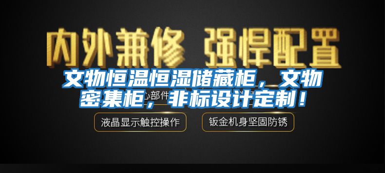 文物恒溫恒濕儲藏柜，文物密集柜，非標設計定制！