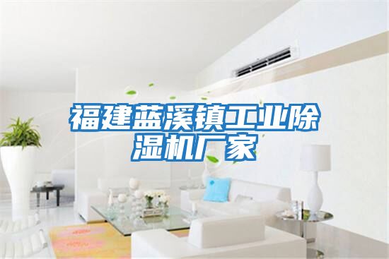 福建藍溪鎮工業(yè)除濕機廠(chǎng)家