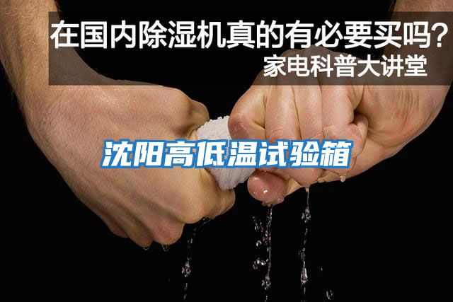 沈陽(yáng)高低溫試驗箱