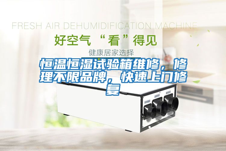 恒溫恒濕試驗箱維修，修理不限品牌，快速上門(mén)修復