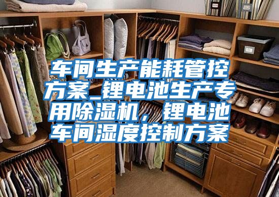 車(chē)間生產(chǎn)能耗管控方案_鋰電池生產(chǎn)專(zhuān)用除濕機，鋰電池車(chē)間濕度控制方案