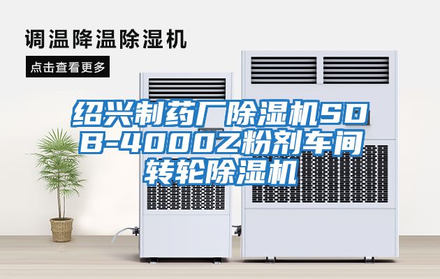 紹興制藥廠(chǎng)除濕機SDB-4000Z粉劑車(chē)間轉輪除濕機