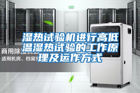 濕熱試驗機進(jìn)行高低溫濕熱試驗的工作原理及運作方式