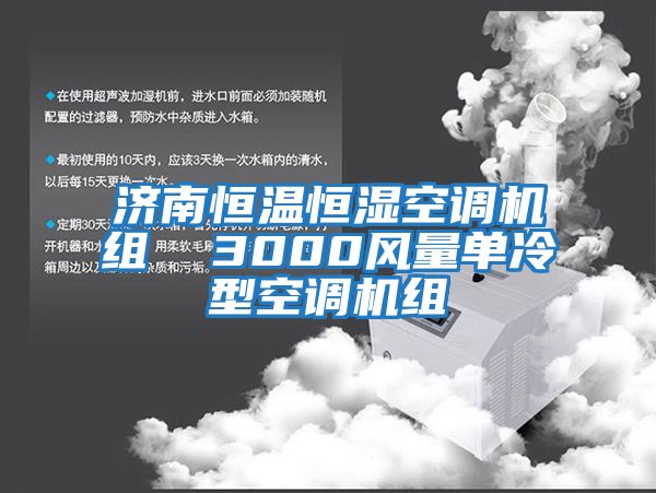 濟南恒溫恒濕空調機組  3000風(fēng)量單冷型空調機組