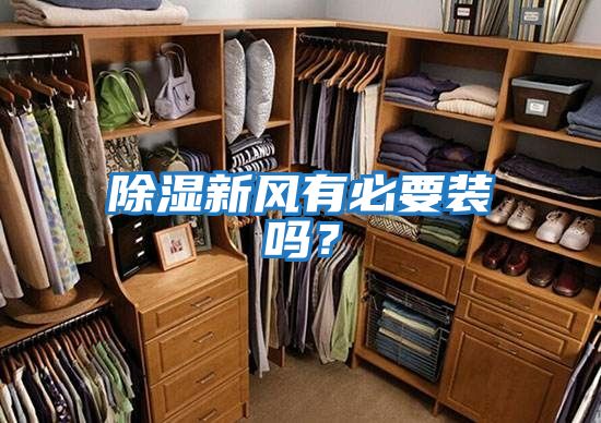 除濕新風(fēng)有必要裝嗎？