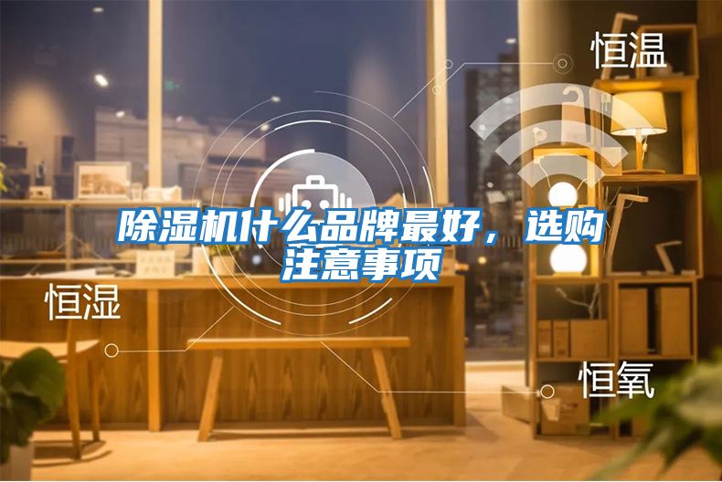 除濕機什么品牌最好，選購注意事項