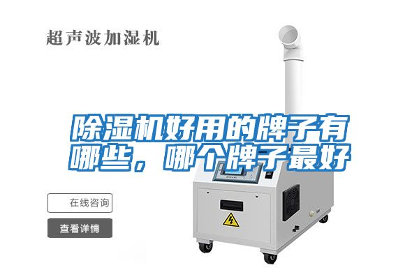 除濕機好用的牌子有哪些，哪個(gè)牌子最好