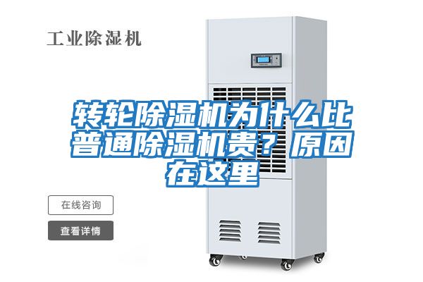 轉輪除濕機為什么比普通除濕機貴？原因在這里