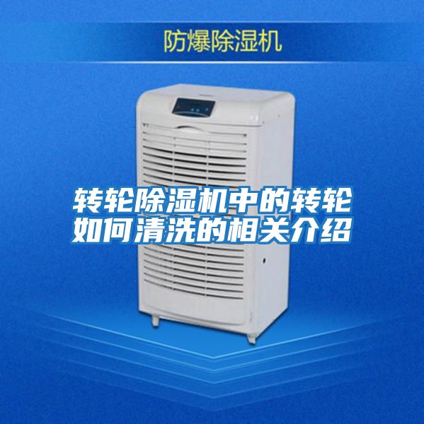 轉輪除濕機中的轉輪如何清洗的相關(guān)介紹