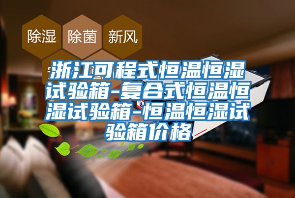 浙江可程式恒溫恒濕試驗箱-復合式恒溫恒濕試驗箱-恒溫恒濕試驗箱價(jià)格