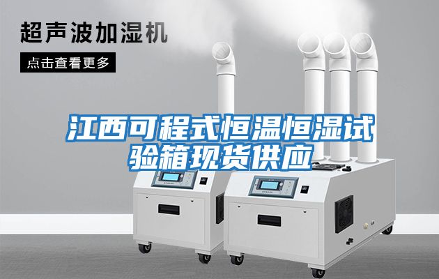 江西可程式恒溫恒濕試驗箱現貨供應