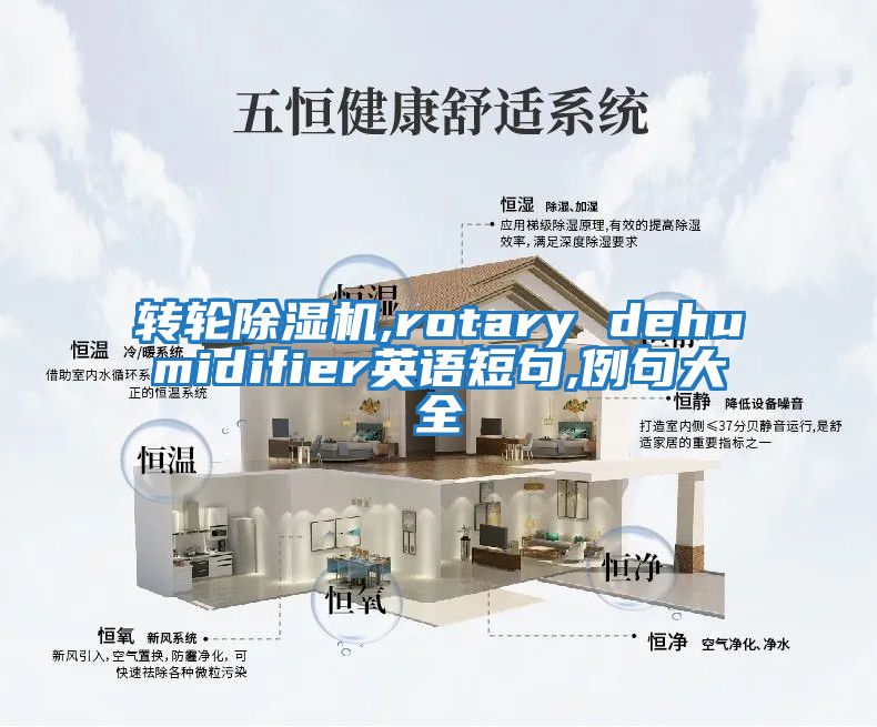 轉輪除濕機,rotary dehumidifier英語(yǔ)短句,例句大全