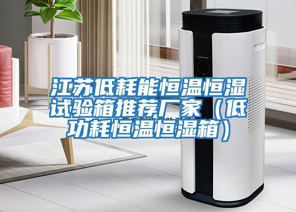 江蘇低耗能恒溫恒濕試驗箱推薦廠(chǎng)家（低功耗恒溫恒濕箱）