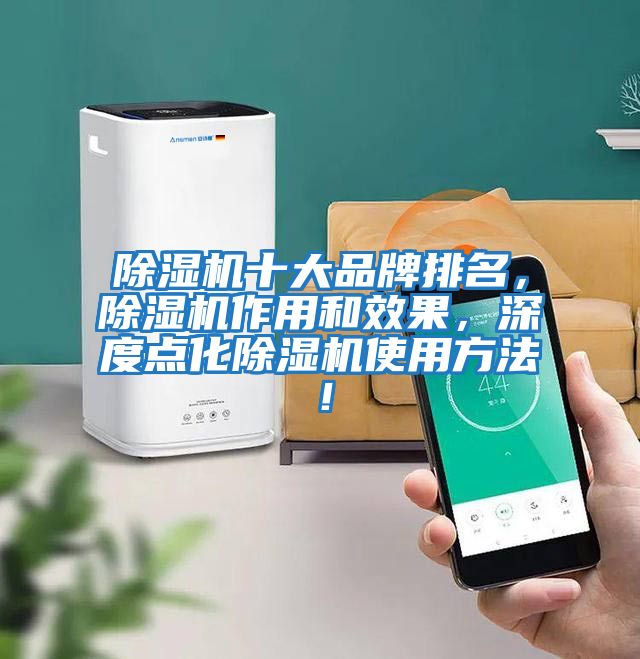 除濕機十大品牌排名，除濕機作用和效果，深度點(diǎn)化除濕機使用方法！