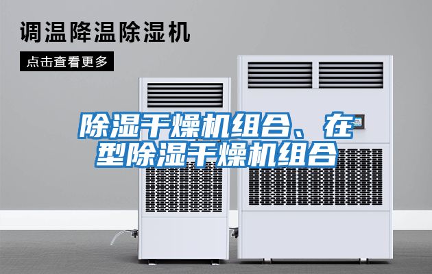 除濕干燥機組合、在型除濕干燥機組合