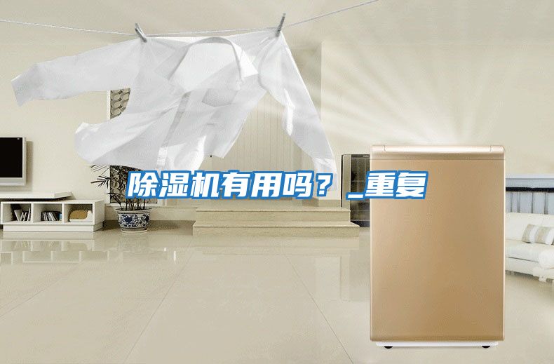除濕機有用嗎？_重復