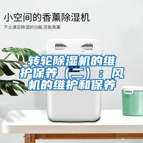 轉輪除濕機的維護保養（二）：風(fēng)機的維護和保養