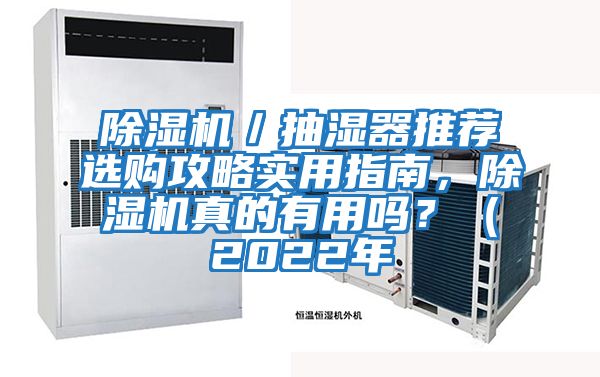 除濕機／抽濕器推薦選購攻略實(shí)用指南，除濕機真的有用嗎？（2022年