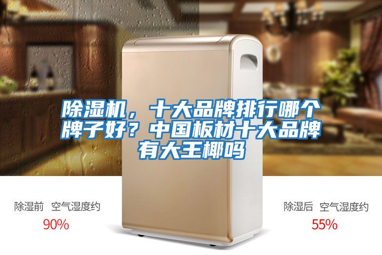 除濕機，十大品牌排行哪個(gè)牌子好？中國板材十大品牌有大王椰嗎