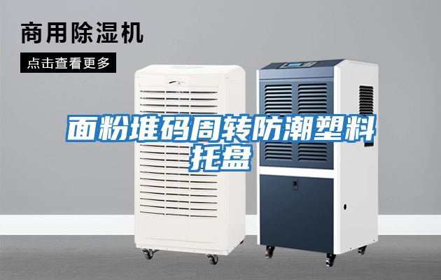 面粉堆碼周轉防潮塑料托盤(pán)