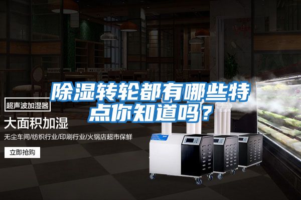 除濕轉輪都有哪些特點(diǎn)你知道嗎？